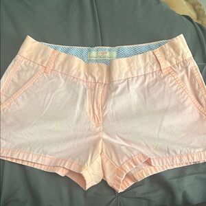 J. Crew Light Peach Chino Shorts - 100% cotton